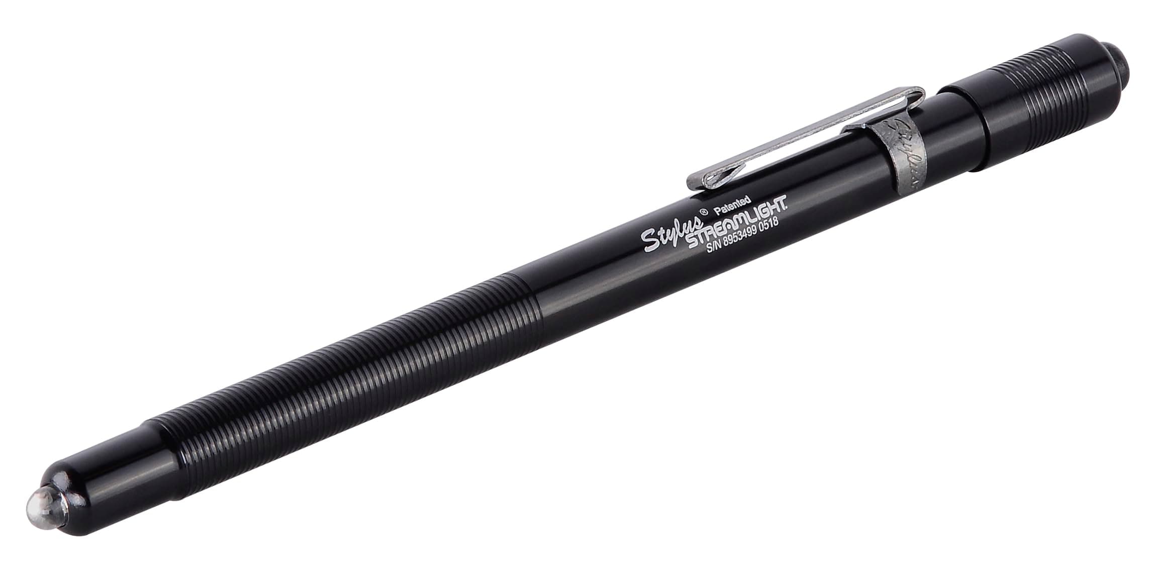 Streamlight 65006 Stylus Red LED Pen Light - 2 Lumen, Black, Includes 3 AAAA Batteries
