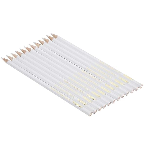 12pcs Water Soluble Tailor's Pencils for Sewing & DIY Crafts - Washable Marking Tool for Dressmakers