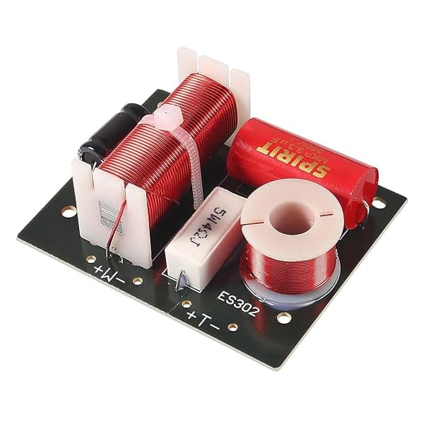 ACEIRMC 400W Speaker Frequency Divider 2 Way Hi-Fi Crossover Filters for Woofer and Tweeter Sound Quality