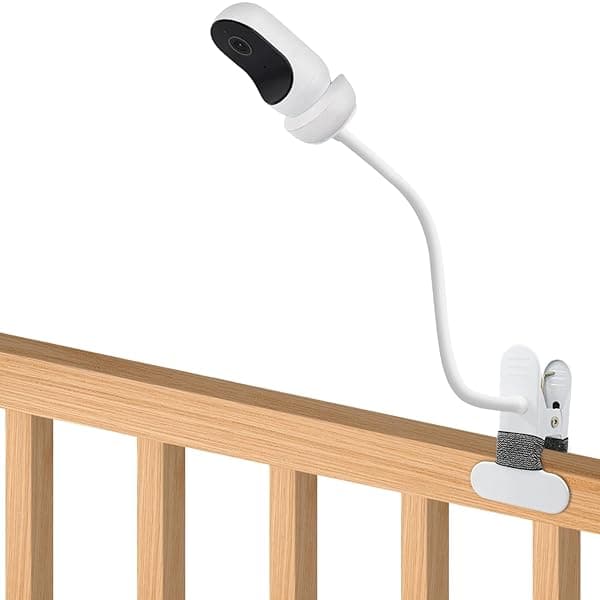 AOZTSUN AOZTSUN Baby Monitor Mount, Compatible with Owlet Cam Duo and Other Cameras, 15.7in Flexible Clip, Wall Mount, Metal, Adjustable