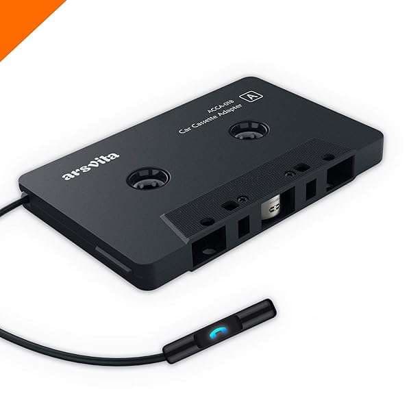 Arsvita Bluetooth Cassette Receiver: Upgrade Your Car Audio with Bluetooth 5.0 & Aux Adapter