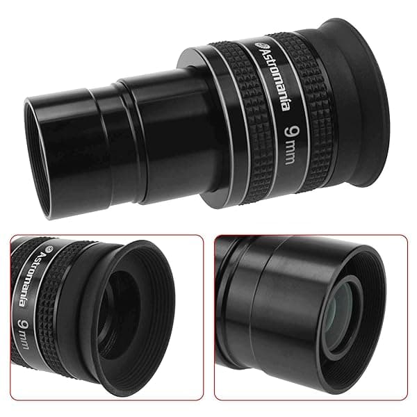 "Astromania 1.25" 9mm 58-Degree Planetary Eyepiece: Enhance Your Telescope Viewing Experience"