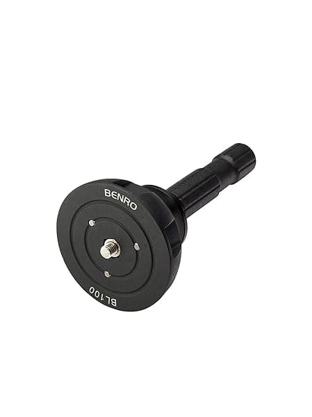 Benro 100mm Half Ball Adapter BL100 for Stable Photography and Easy Leveling