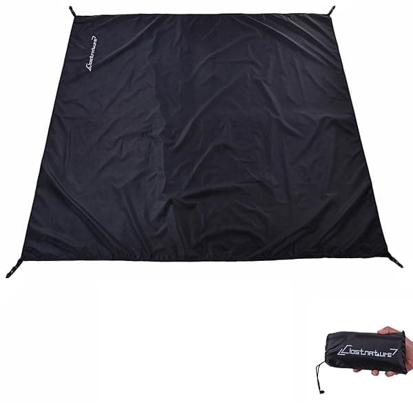Clostnature Tent Footprint: Waterproof Heavy-Duty Tarp & Ultralight Ground Sheet for Camping, Hiking & Beach - Includes Storage Bag
