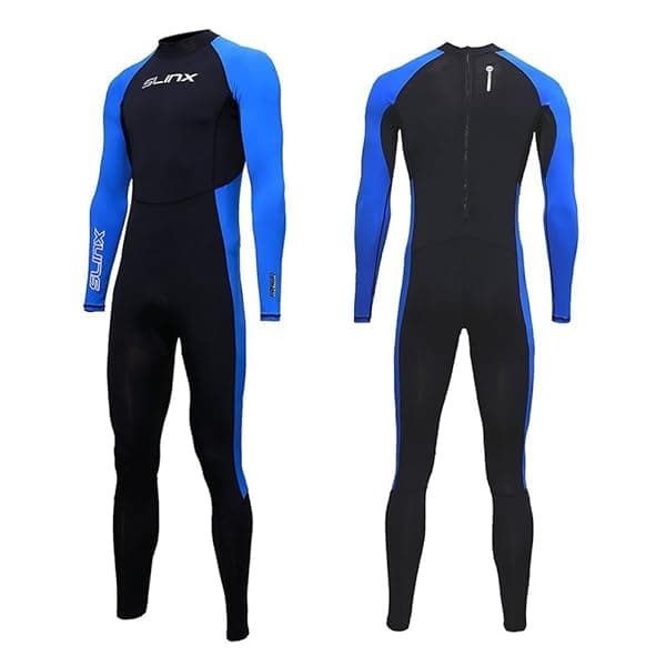 Full Body Dive Wetsuit for Men and Women UV Protection Long Sleeve Swimwear for Snorkeling Surfing Scuba Diving Kayaking XL
