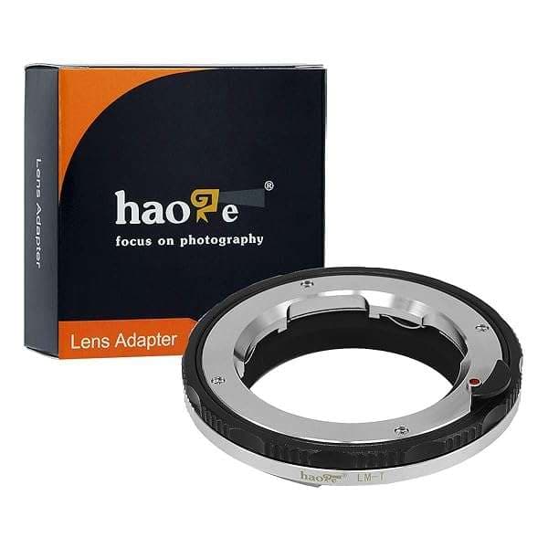 Haoge Macro Focus Lens Adapter for Leica M, Zeiss ZM, Voigtlander VM to Leica L Mount Cameras - SL, TL, CL, Panasonic S1 Compatible