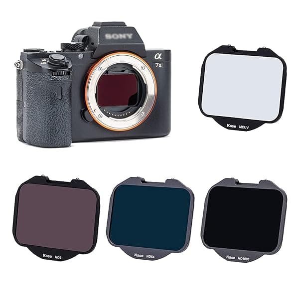 Buy Kase 4-in-1 Clip-in Filter Kit for Sony Alpha Cameras - ND & UV Protection for A7, A9, FX3 | Fast Shipping!