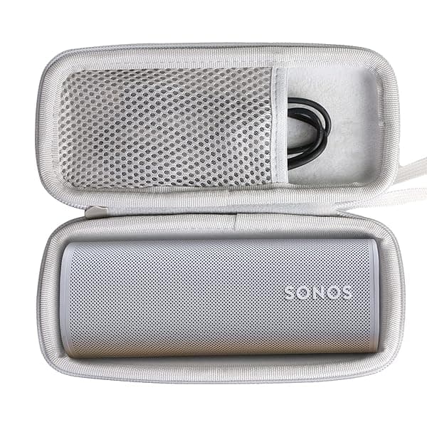Khanka Hard Travel Case for Sonos Roam 2 & Roam SL - Durable Protection for Your Portable Bluetooth Speaker