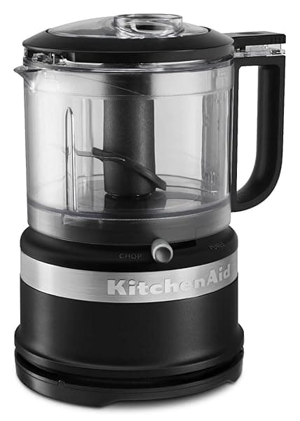 KitchenAid 3.5-Cup Food Chopper in Matte Black - Compact & Efficient Kitchen Tool