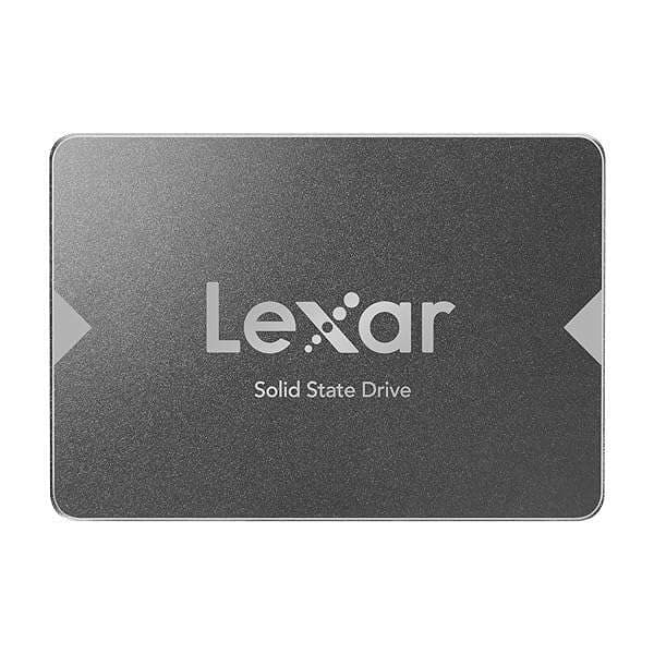 Lexar 256GB NS100 SSD 2.5 SATA III Internal Solid State Drive, Up To 520MB/s Read, Gray (LNS100-256RBNA)