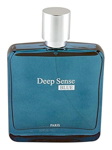 Prime Collection Deep Sense Blue Eau de Parfum for Men - 3.4 oz | Long-Lasting Fragrance