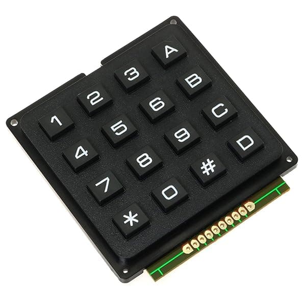 RLECS Matrix Array Switch Tactile Keypad Module 16 Keys Button for Arduino 4x4 Keypad MCU Board