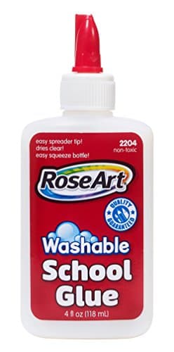 RoseArt 4-oz Washable School Glue - Versatile Crafting Essential (DDT65) - Safe & Easy to Use!