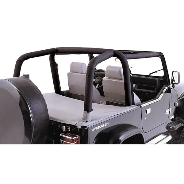 Rugged Ridge Roll Bar Cover Kit for 1997-2002 Jeep Wrangler TJ | Model 13612.15 - Durable & Stylish Protection