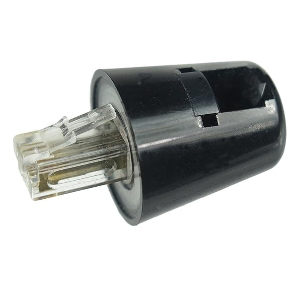 Softalk 01501 Twisstop Phone Cord Detangler - Essential Black Accessory for Landline Telephones