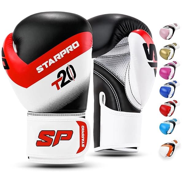 Starpro Adult Boxing Gloves: Durable Kickboxing & Training Gear for Men & Women - Multiple Colors & Sizes Available
