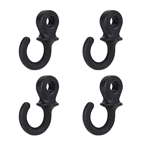VGEBY 4Pcs Monkey Tail Bow String Stabilizer - Rubber Shock Absorber for Compound Bows (Black)