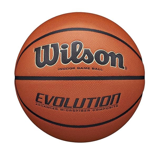 "Buy WILSON Evolution Game Basketball - Size 7 (29.5") | Top Performance Game Ball"