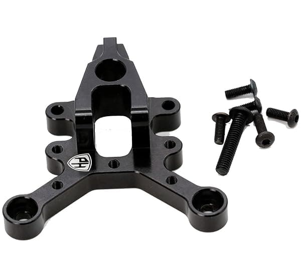 Powerhobby Aluminum Front Brace Mount Black for Arrma 6S Felony Infraction Kraton Limitless Mojave Notorious Outcast Talion Typhon